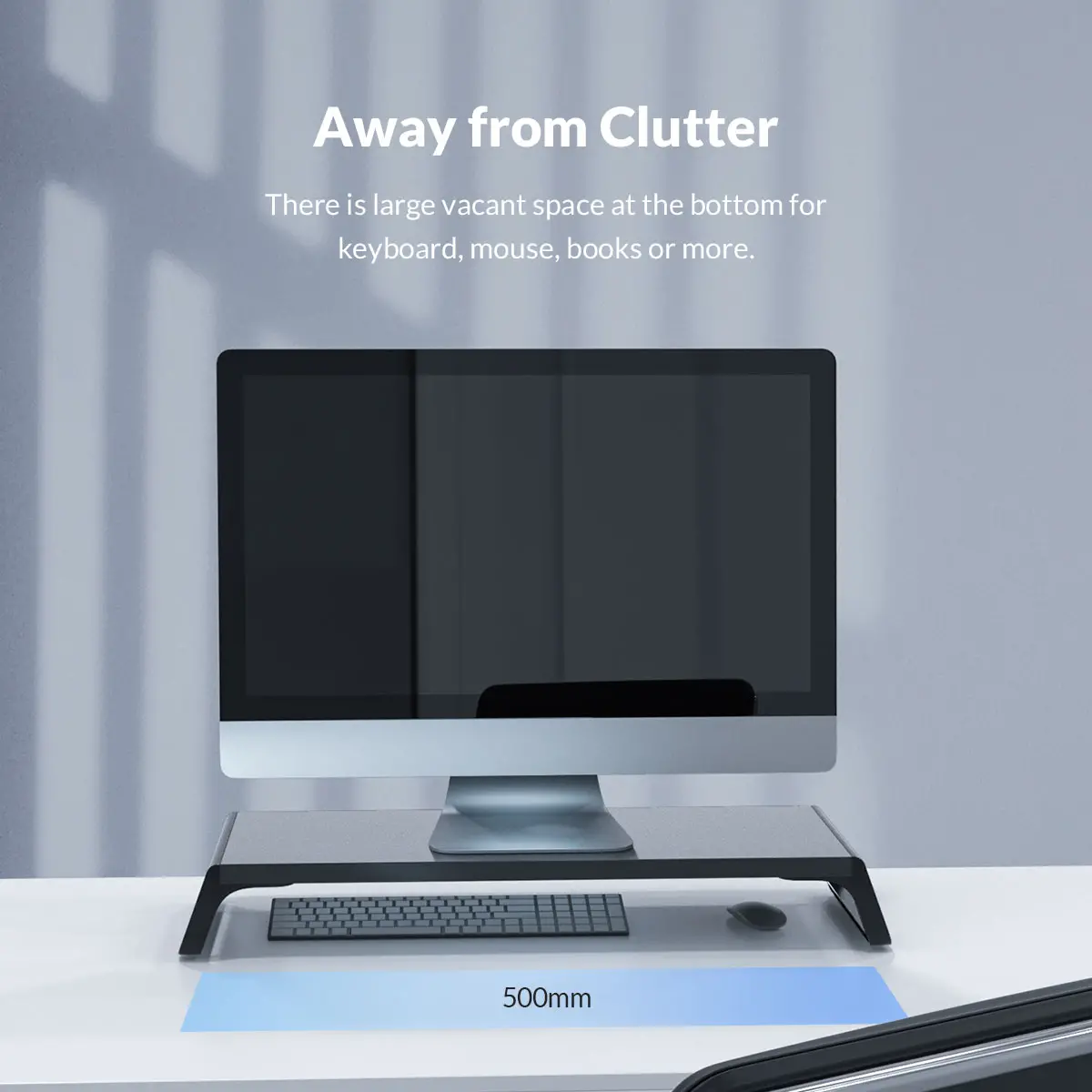 Orico Suport monitor Desk Monitor Stand - HSQ-M1-BK - image 8