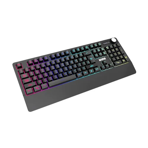 Marvo геймърска клавиатура Gaming Keyboard K660 - Wrist support, 104 keys, Anti-ghosting, RGB Backlight - image 1