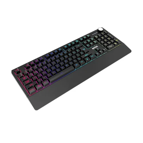 Marvo геймърска клавиатура Gaming Keyboard K660 - Wrist support, 104 keys, Anti-ghosting, RGB Backlight - image 4