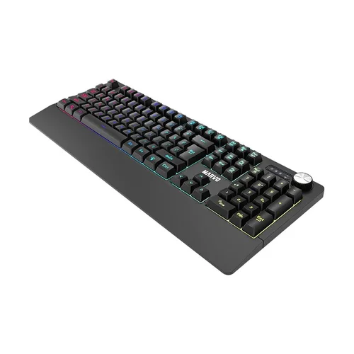 Marvo геймърска клавиатура Gaming Keyboard K660 - Wrist support, 104 keys, Anti-ghosting, RGB Backlight - image 5