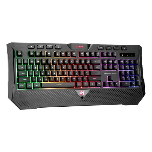 Marvo геймърска клавиатура Gaming Keyboard K656 - Wrist support, 112 keys, Backlight - MARVO-K656 - image 1