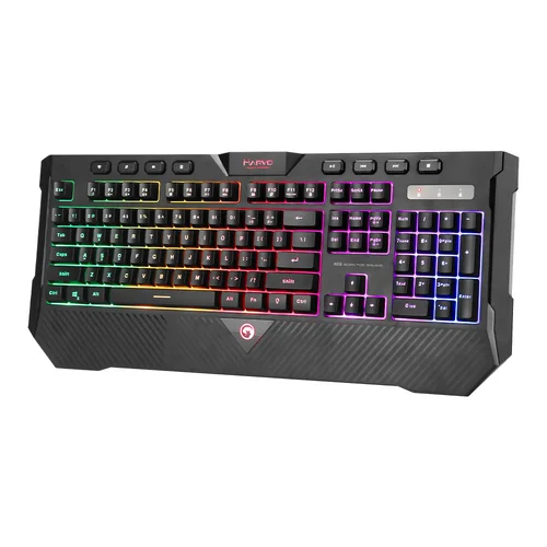 Marvo геймърска клавиатура Gaming Keyboard K656 - Wrist support, 112 keys, Backlight - MARVO-K656 - image 2