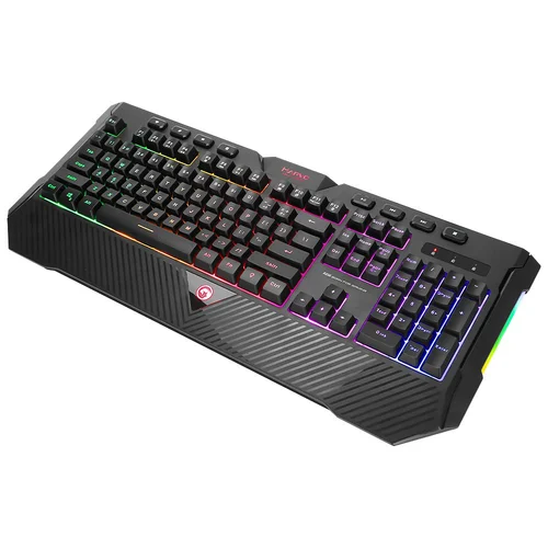 Marvo геймърска клавиатура Gaming Keyboard K656 - Wrist support, 112 keys, Backlight - MARVO-K656 - image 3