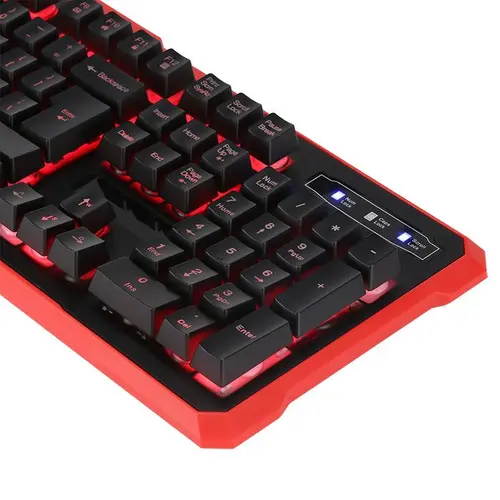 Marvo геймърска клавиатура Gaming Keyboard K629G - 104 keys, sound-reactive lighting - image 2