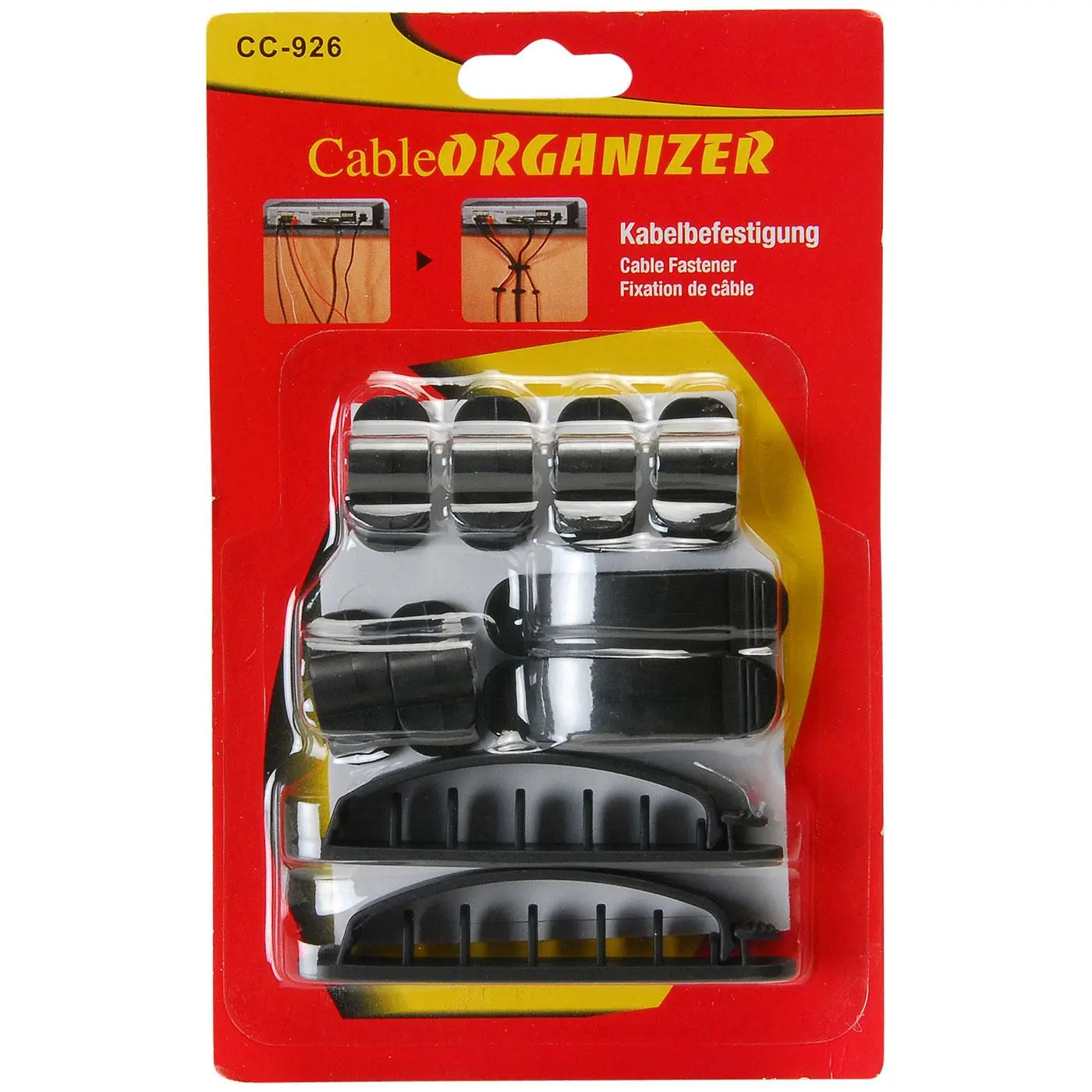 Makki комплект държачи за кабели Cable Organizer KIT - MAKKI-CLAMPS-S1