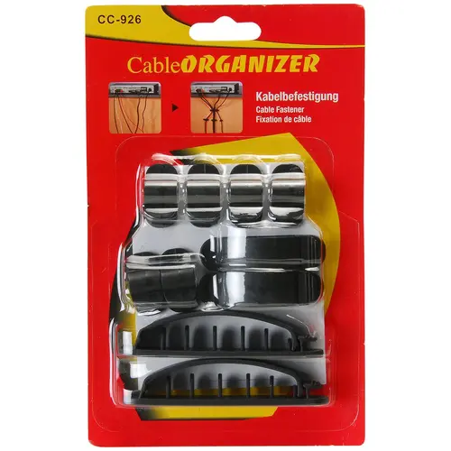 Makki set de suporturi pentru cabluri Cable Organizer KIT - MAKKI-CLAMPS-S1 - 1