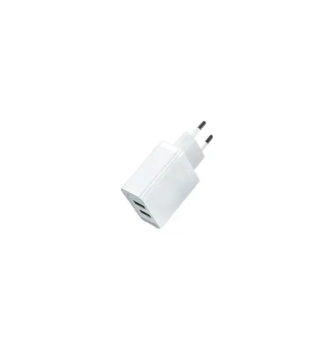 Vention бързо зарядно Fast Charger 2 x QC3.0 18W White - FBAW0 - image 1