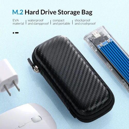 Orico калъф за външен диск Storage Bag - NVMe Black - M2PH01-BK - image 5