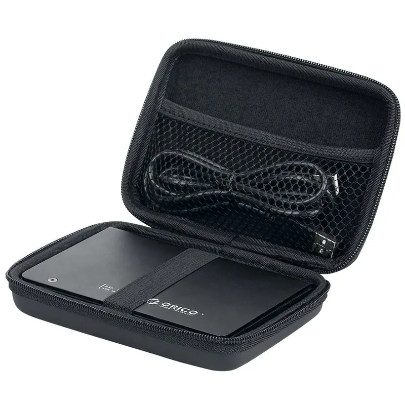 Orico θήκη για εξωτερικούς δίσκους Portable Storage Bag - 2.5" μαύρο - PHB-25-BK - image 4