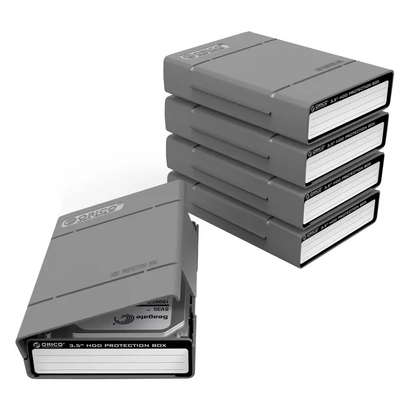 Orico cutie de protecție pentru hard disk Hard Disk Protection Box 3.5" - PHP35-V1-GY - image 3