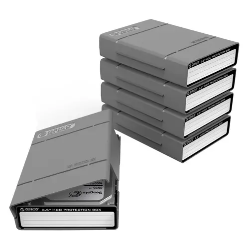Orico cutie de protecție pentru hard disk Hard Disk Protection Box 3.5" - PHP35-V1-GY - 4