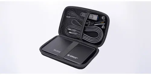 Orico husă pentru hard disk-uri externe Portable Storage Bag - 2.5" negru - PHD-25-BK - 4