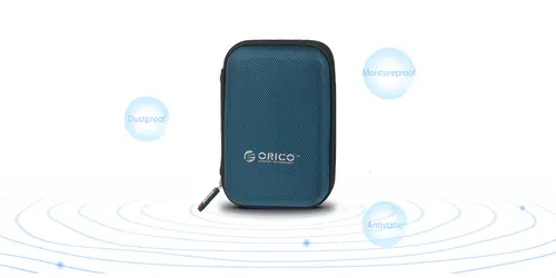 Orico θήκη για εξωτερικούς δίσκους Portable Storage Bag - 2.5" μαύρο - PHD-25-BK - 6