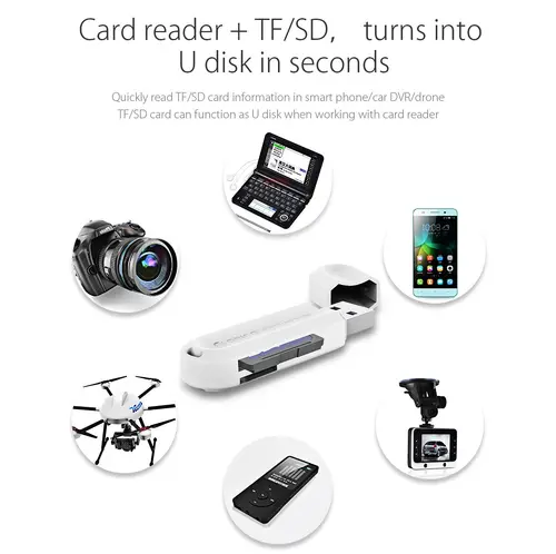Orico четец на карти Card Reader USB3.0 Gray - CRS21-BK - image 12