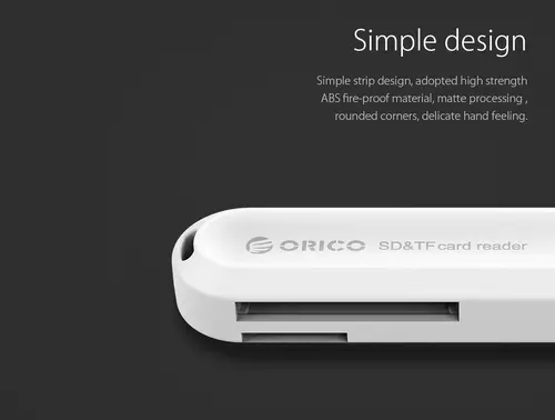 Orico συσκευή ανάγνωσης καρτών USB3.0 γκρι - CRS21-BK - 17