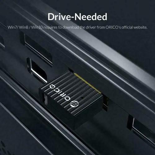 Orico блутут адаптер Bluetooth 5.0 USB adapter, black - BTA-508-BK - image 12