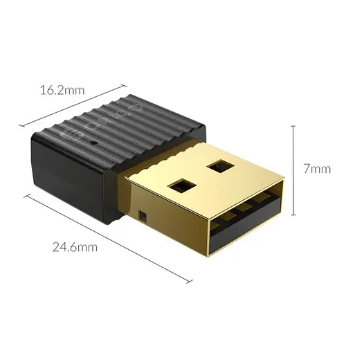 Orico блутут адаптер Bluetooth 5.0 USB adapter, black - BTA-508-BK - image 3