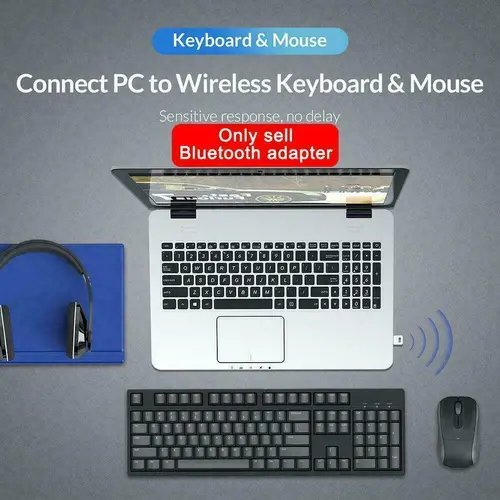 Orico блутут адаптер Bluetooth 5.0 USB adapter, black - BTA-508-BK - image 7