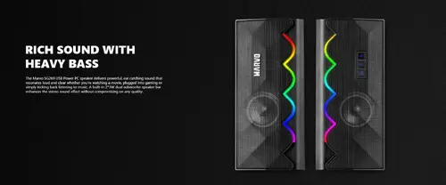 Marvo Boxe Gaming 2.0 6W Bluetooth RGB - MARVO-SG-269 - 4