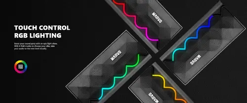 Marvo Ηχεία Gaming 2.0 6W Bluetooth RGB - MARVO-SG-269 - 5