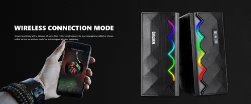 Marvo Boxe Gaming 2.0 6W Bluetooth RGB - MARVO-SG-269 - 8