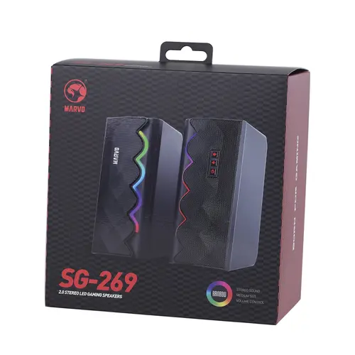 Marvo Boxe Gaming 2.0 6W Bluetooth RGB - MARVO-SG-269 - 9
