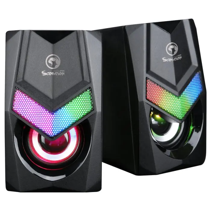 Marvo Ηχεία Gaming 2.0 6W Rainbow φωτισμός - MARVO-SG-118