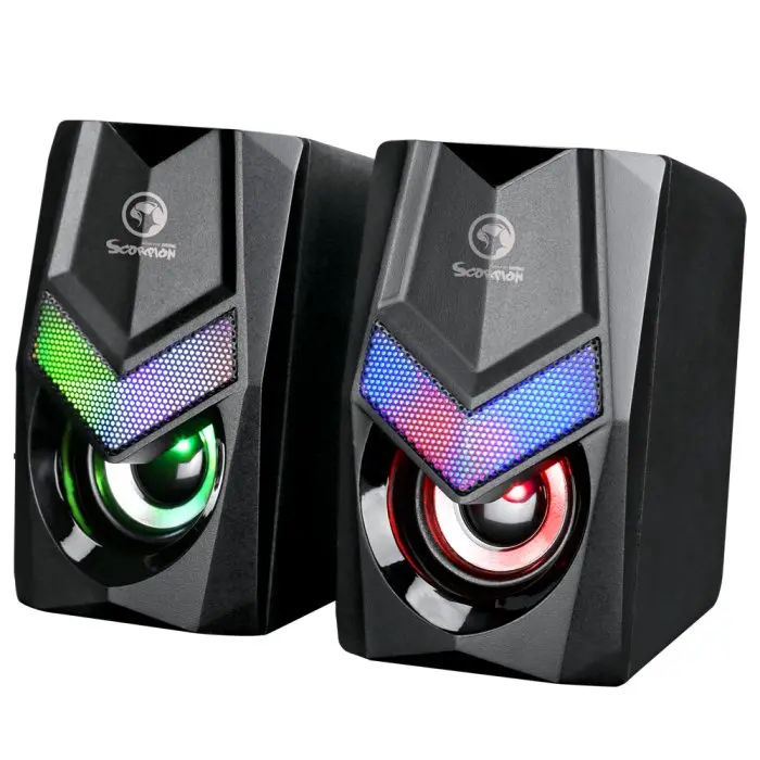 Marvo Ηχεία Gaming 2.0 6W Rainbow φωτισμός - MARVO-SG-118 - image 1