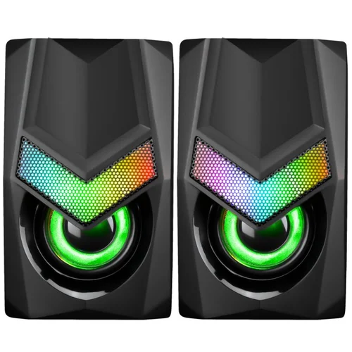 Marvo тонколони Gaming Speakers 2.0 6W Rainbow backlight - MARVO-SG-118 - image 2