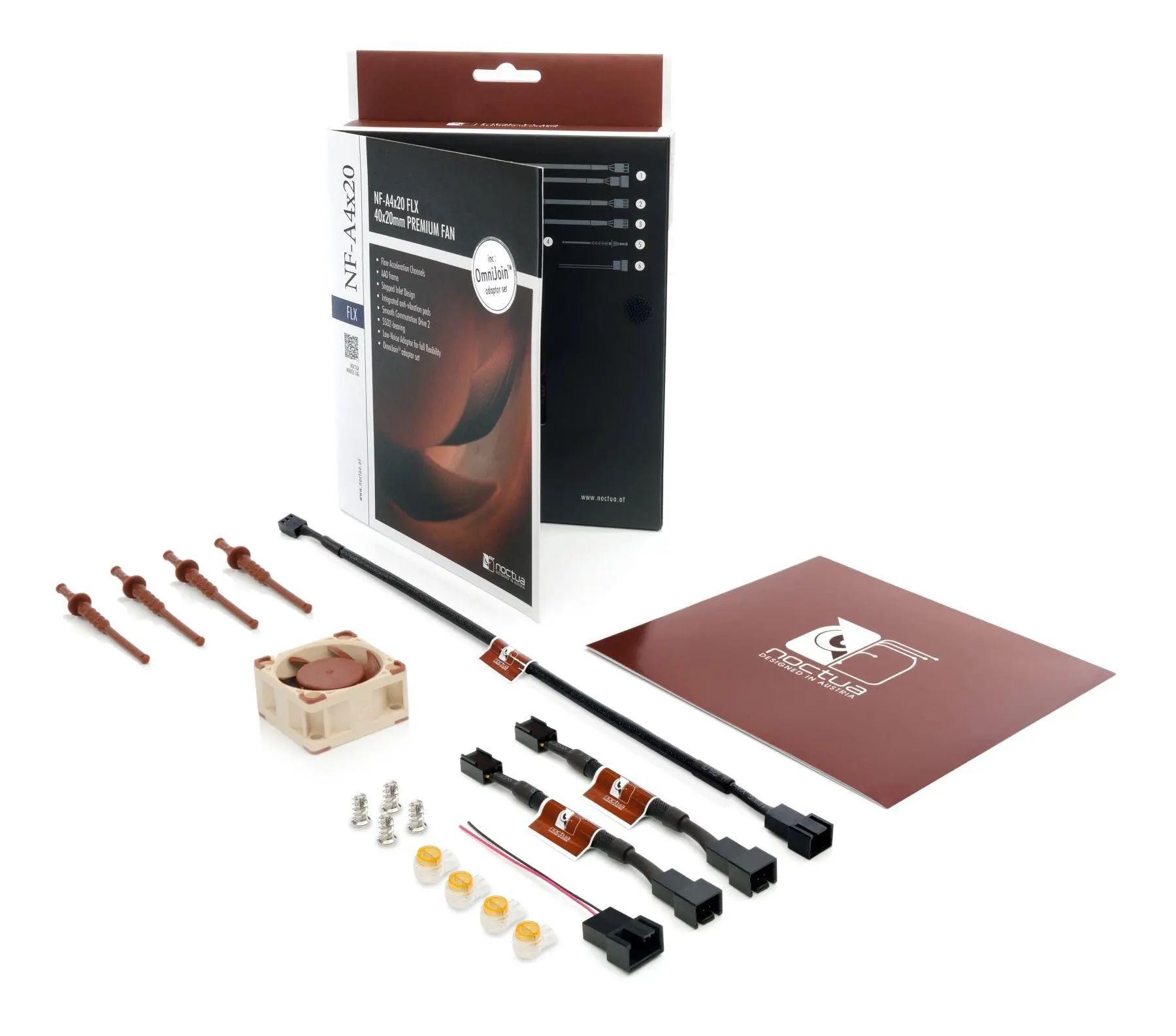 Noctua Вентилатор Fan 40x40x20mm - NF-A4x20-FLX - image 3