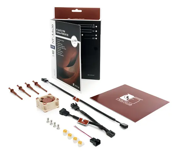Noctua Вентилатор Fan 40x40x20mm 5V PWM - NF-A4x20-5V-PWM - image 3