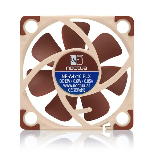 Noctua Вентилатор Fan 40x40x10 4500/3700rpm NF-A4x10 FLX - image 2