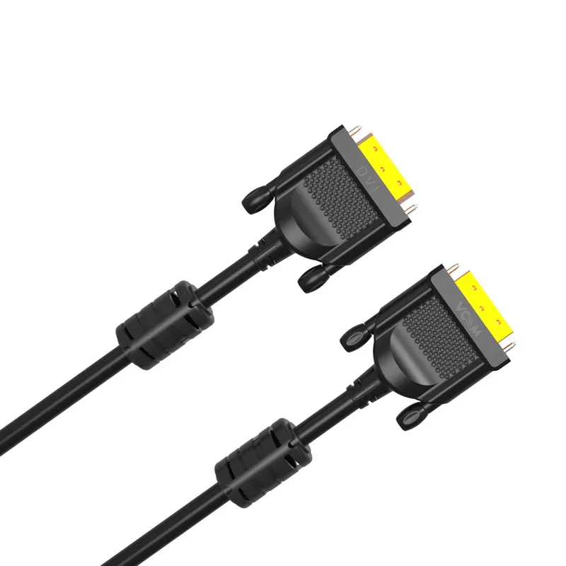 VCom кабел DVI 24+1 Dual Link M / M +2 Ferrites - CG442GD-5m - image 3