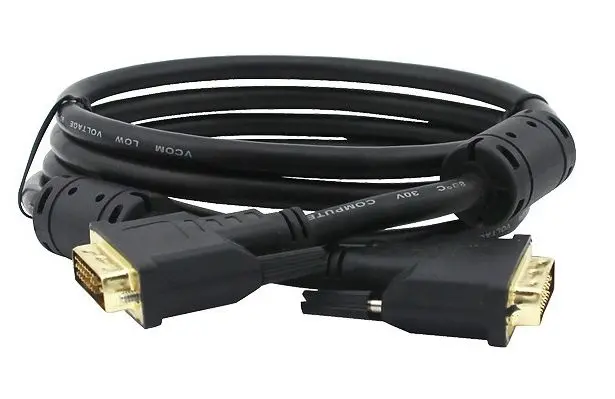VCom Cablu DVI 24+1 Dual Link M / M +2 ferite - CG441GD-1.8m