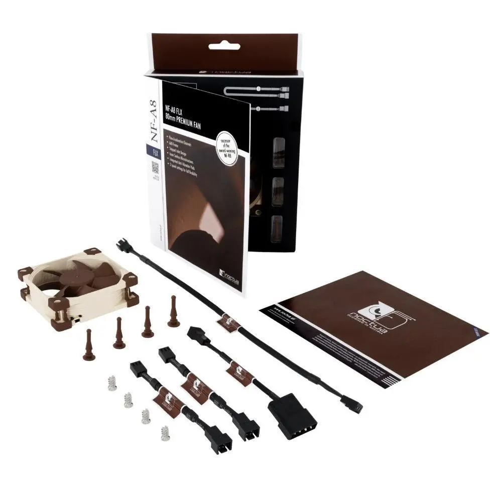 Noctua Вентилатор Fan 80mm NF-A8-FLX - image 3