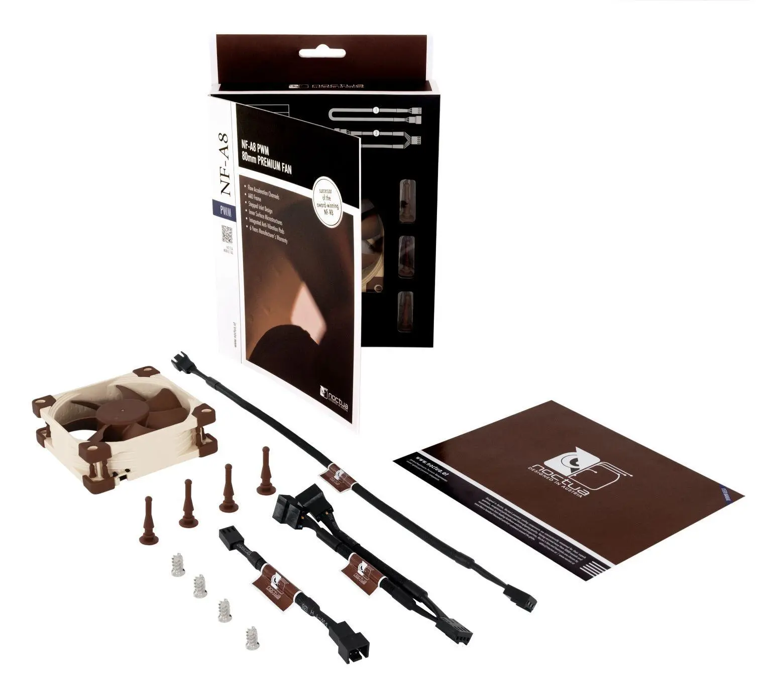 Noctua Вентилатор Fan 80mm NF-A8-PWM - image 4