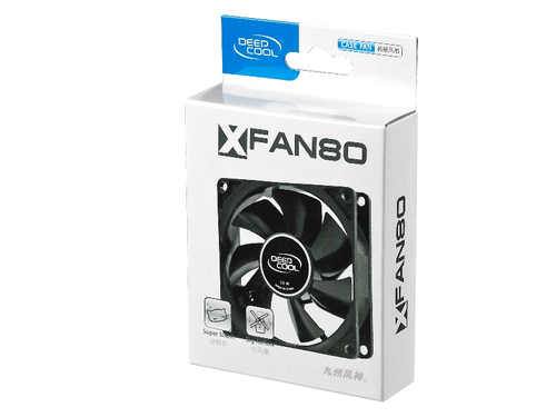 DeepCool Вентилатор Fan 80mm Xfan 80 - 1800rpm - image 1