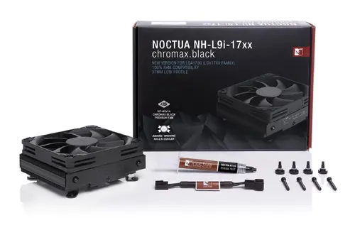 Noctua Охлаждане CPU Cooler NH-L9i-17xx CHROMAX.BLACK - image 3