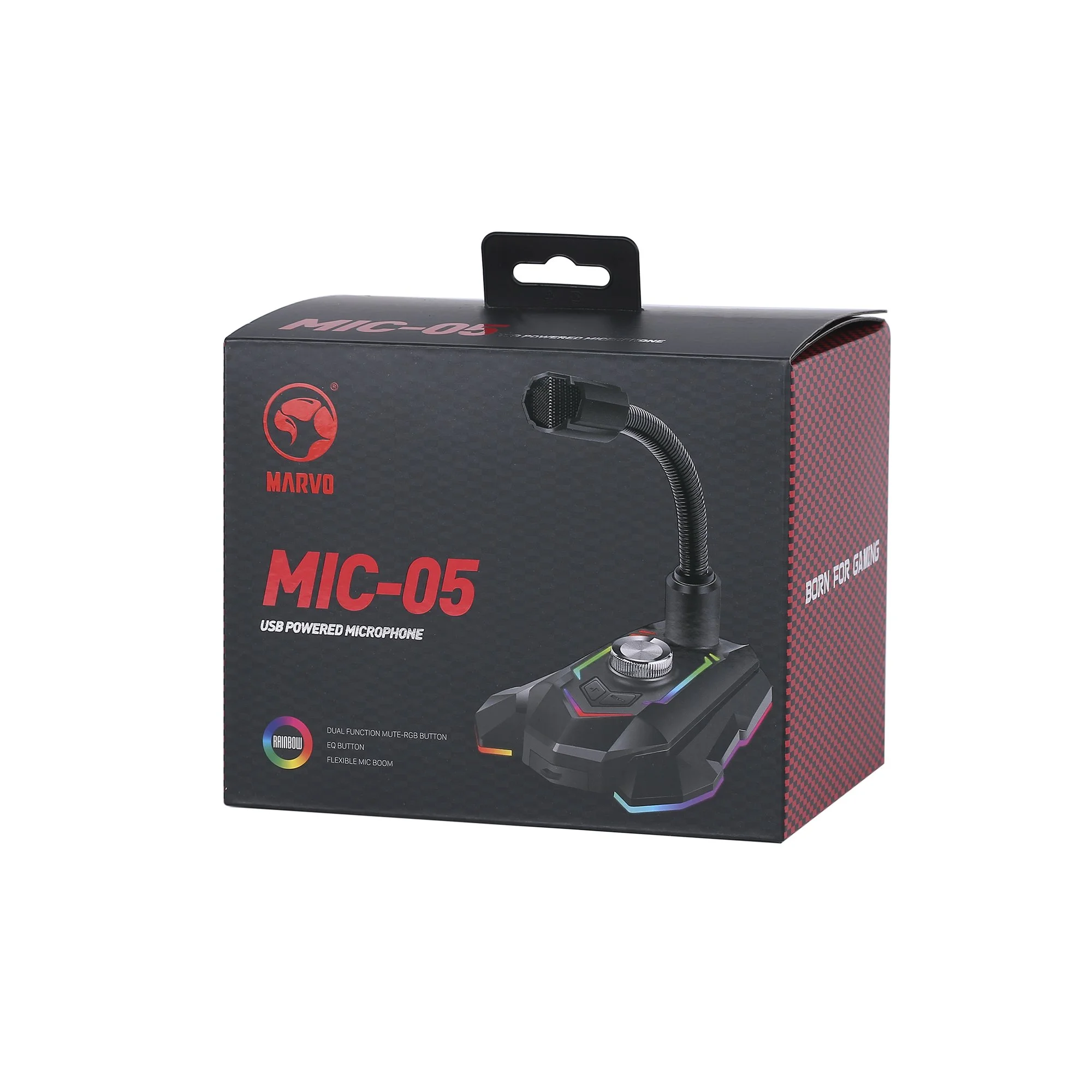 Marvo Геймърски микрофон Gaming USB Microphone - MIC-05 - USB, RGB - image 5