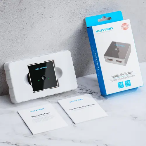 Vention Разклонител превключвател HDMI 2.0 Switcher/Splitter 2-Port Bi-Direction - Grey Aluminium - AFLH0 - image 10