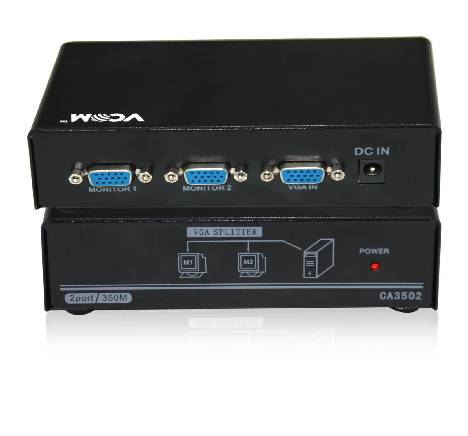 VCom Splitter VGA Splitter 1x2 - DD132