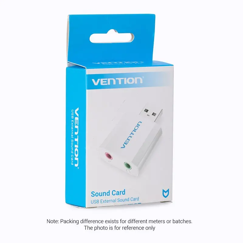 Vention εξωτερική κάρτα ήχου USB - Ακουστικά, Μικρόφωνο, Ασημί - VAB-S13 - image 9