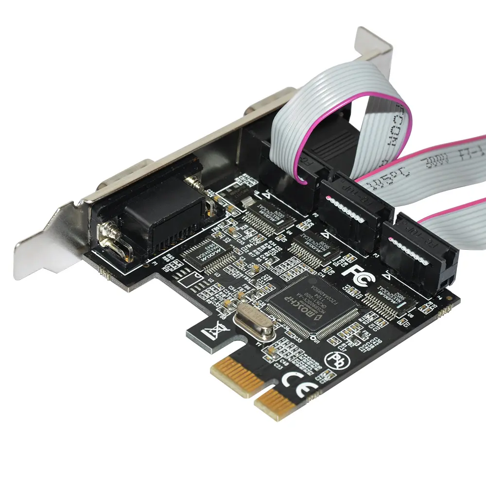 Makki placă PCI-E cu 4 x porturi Serial - MAKKI-PCIE-4XSERIAL-V1