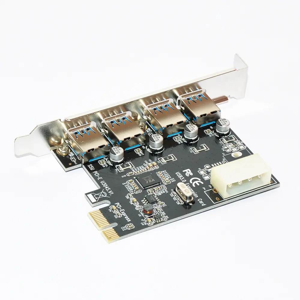 Makki κάρτα PCI-E με 4 x θύρες USB3.0 - MAKKI-PCIE-4XUSB30-V1 - image 1