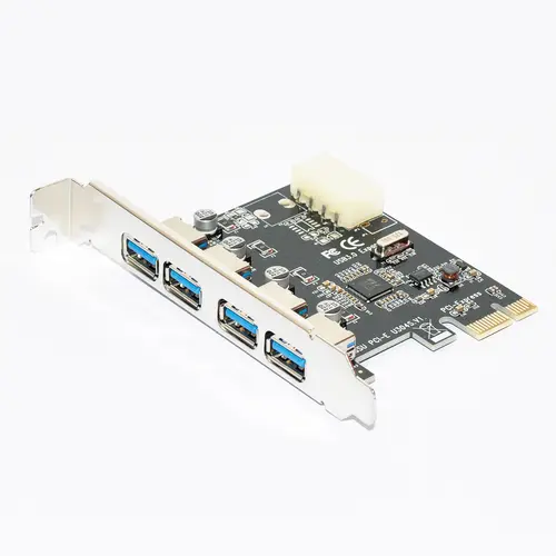 Makki κάρτα PCI-E με 4 x θύρες USB3.0 - MAKKI-PCIE-4XUSB30-V1 - 1