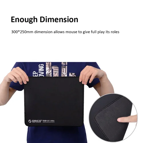 Orico подложка за мишка Mousepad Size L - MPS3025-BK - image 4