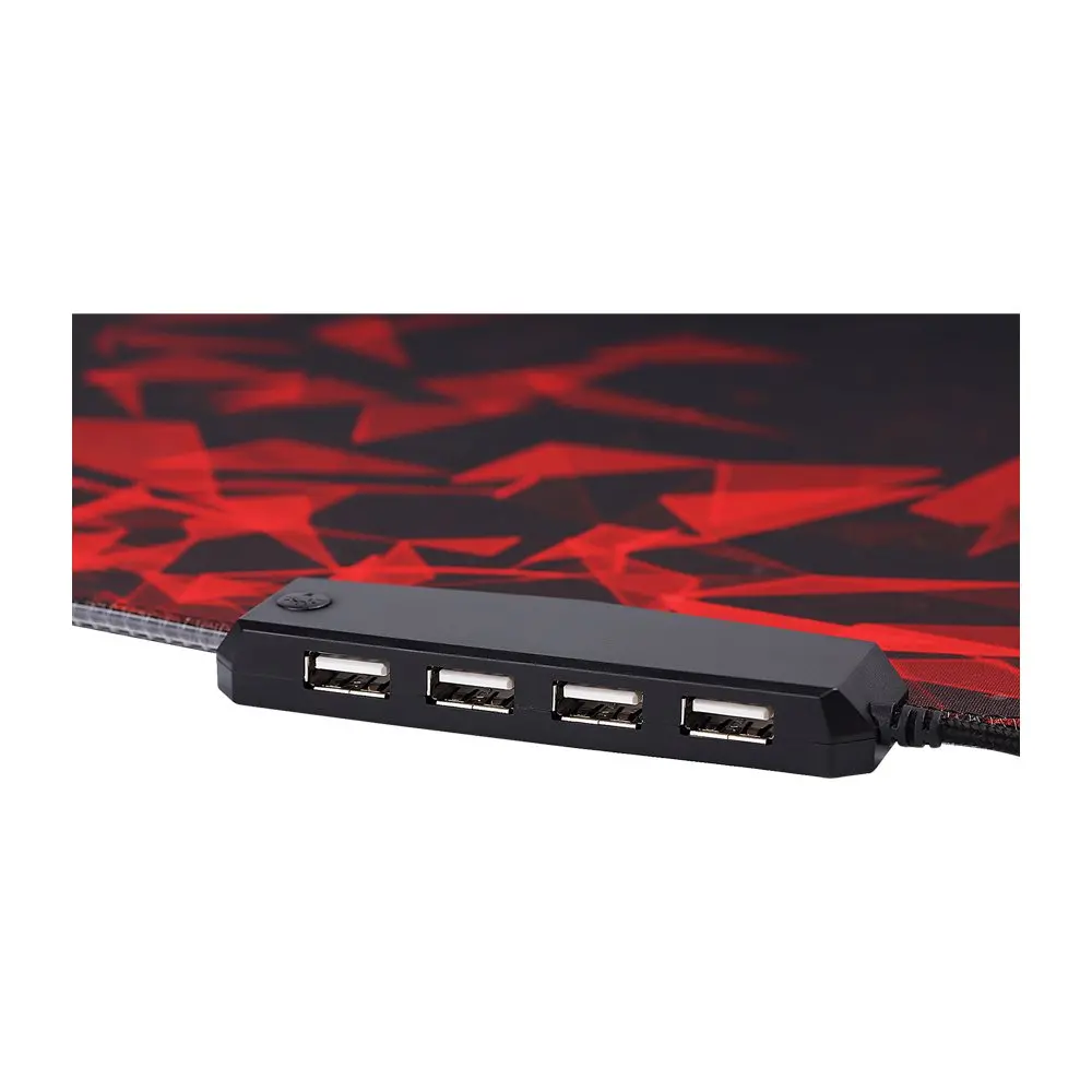 Marvo светеща подложка за мишка Gaming Mousepad MG011- Size XL, RGB, USB hub - image 2
