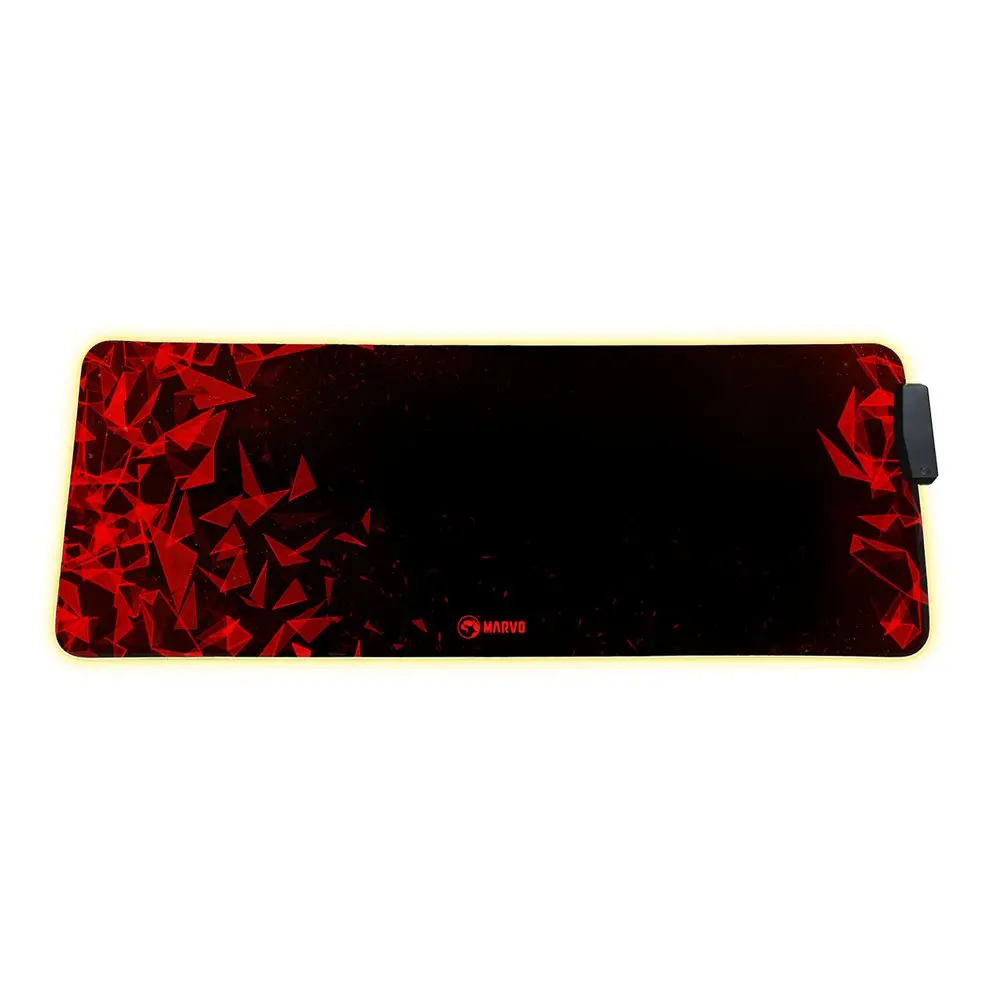 Marvo светеща подложка за мишка Gaming Mousepad MG011- Size XL, RGB, USB hub - image 4