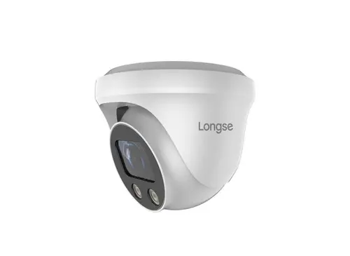 Longse IP Dome - 4k 8MP, Starlight, 5X Motor Zoom 2.7-13.5mm, POE, Mic, AI - CMLB5XRL800WH-POE-MIC - image 1
