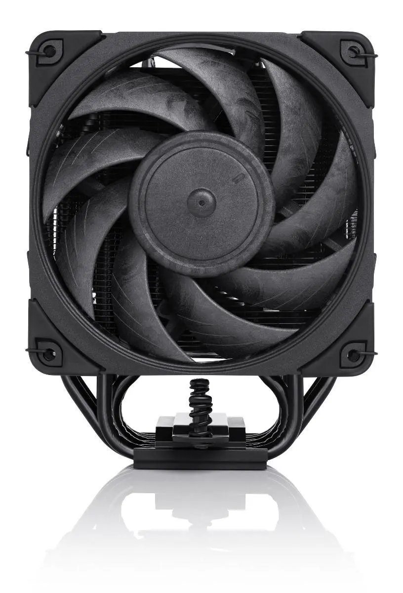Noctua охладител CPU Cooler NH-U12A chromax.black Dual Fans - LGA1700/2066/1200/AMD - image 1